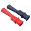 BAC3 Crocodile clip; Grip capac: max.2mm; black,red; 2pcs. J2_1qssmmV6RQYzfa_Fe0RqfHimmJs9xOqJP0Hw3KPU