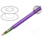 70101NH.00500 Wire; 1x2x22AWG; PROFIBUS; wire; Cu; Insulation: LSZH; violet; 500m j-DSWg4IJcfUy5dNxX0gZXr2qzbkikMuI6Lfn38bGws