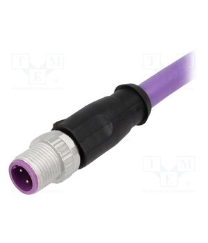21348800486050 Connector: M12; plug; male; PIN: 4; straight; B code-Profibus; 5m nHU1DLiV8yXy_IWzbAB5br15Z6H9MNq9IpvNzeAsuPo