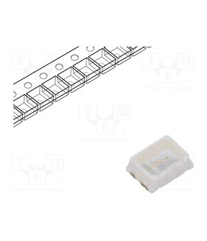 RF-BNRI16TS-CE LED; blue; SMD; PLCC2; 200÷600mcd; 2.8÷3.5VDC; 2.2x1.6x0.55mm; 120° AE6aZFLAiTXY8gmpUMNyJcuNPgRK5mU8QAhRm5K0X1g