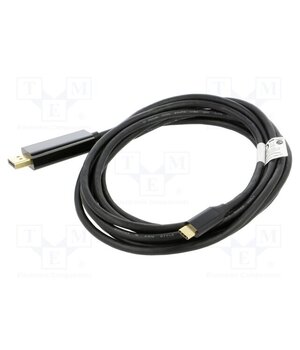 CA-CMDP-10CU-0030-BK Adapter; DisplayPort 1.2,USB 3.2; DisplayPort plug,USB C plug XcEE1QC83Ph0xULqz7hAbgOnSMngLYYFNqjKRUpieMY
