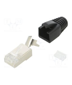 MHRJC6R1421 Connector: RJ45; plug; PIN: 8; Cat: 6; shielded,with strain relief kMvBMVVopn9c8r5SWcUEtjwRluozDldMn53hgHG54Ao