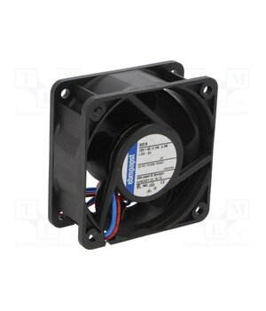 622H Fan: DC; axial; 12VDC; 60x60x25mm; 46m3/h; 39dBA; ball; 6850rpm Q1g--2kR80qWobhNBEIIWeY2tA3mRy84V1hcL64K20k