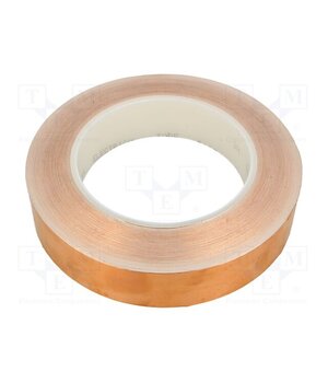 1194 25MM 33M Tape: electrically conductive; W: 25mm; L: 33m; Thk: 0.066mm; copper lNIziCrRZRWPZXF_kiDzcgXcwT_3Jz1cmvvTeoWdU3o