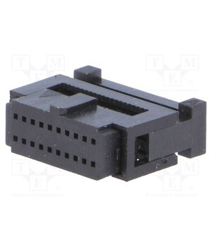 DS1016-01-20A2B Connector: IDC; plug; female; PIN: 20; IDC; for ribbon cable; 1.27mm G4dVkHguge5hIPCHkjA8iPkXEzyDUlHbQDE2NvxLLwY