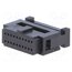 DS1016-01-20A2B Connector: IDC; plug; female; PIN: 20; IDC; for ribbon cable; 1.27mm G4dVkHguge5hIPCHkjA8iPkXEzyDUlHbQDE2NvxLLwY