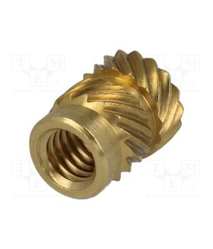 1386883 Threaded insert; brass; without coating; M4; BN 1052; L: 8.2mm 4LKUYWn9mKA_vwCs3mCd64jnOJRygC8XmIu8Gtoxx_U