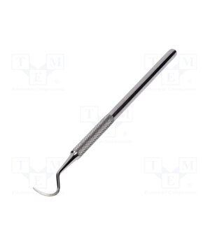 MPTSP4 Scraper; stainless steel; L: 150mm; Blade tip shape: hook Rizeuu4cZJvF0_L2KZk1Z50aXpsIUZw20FUrvW_7ZPk
