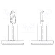 8GB07V42549 PCB distance; polyamide 66; L: 10mm; self-adhesive,snap fastener QamkdnwH1UmxybHB1mb59mG6gdI7HjpvXlxoEKjW-_Y