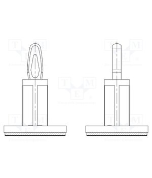 8GB07V42549 PCB distance; polyamide 66; L: 10mm; self-adhesive,snap fastener QamkdnwH1UmxybHB1mb59mG6gdI7HjpvXlxoEKjW-_Y