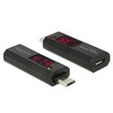 MULTIMETRAS - TESTERIS micro USB, srovės ir įtampos (I ir U) matavimui, iki 4A, 5V