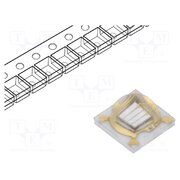 LTPL-C034UVH405 LED; UV; 3535; 130°; 500mA; λd: 400÷410nm; 2.8÷4.4VDC; SMD 6qVbbAcqzIcZ29ePVirlACuXPNNRbCb7xO9y40ZuvIk