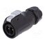 2232 Connector: circular; plug; size 20; 02; male; PIN: 2; 500V; Quicklock NAneC1I3-VpFN_5K-W24tKsqX11_fmt1h3PFswm1i6Q