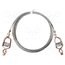 AI-000461-15 Ground/earth cable; both sides,aligator clip; Len: 4.5m; copper m3clgEtgfK2nYIvDqhYybAVQoIuhbkgTtkaUnW6IKik