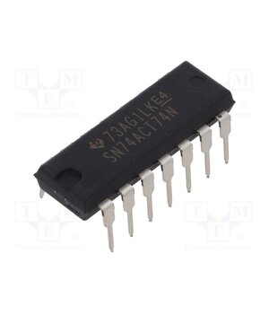 SN74ACT74N IC: digital; D flip-flop; Ch: 2; CMOS,TTL; THT; DIP14; tube; ACT; 20uA -zBsPps4Vrl695D5MZKlUfuXCRGyZDr97gICFjU3SuM
