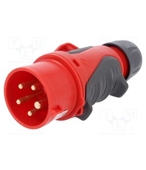 0153-6 Connector: AC supply 3-phase; plug; male; 16A; 400VAC; GRIP; IP44 3mlm6Fk2bf54lUlX09k1LUMtfEagx8NG7Z2r5dh6JXs