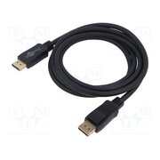 74745 Cable; DisplayPort plug,both sides; PVC; DisplayPort 2.0; Len: 3m gnLkVYgngatc0ZYsYTh_r08ygSKWwBE0zjnyHnNcjqE