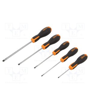 1204E/S5 Kit: screwdrivers; slot; 5pcs. 5y5jVS3O0OoHivrtoU2I-Nynz-b6huQERAeuZzBdtRw