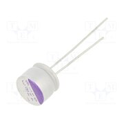 63SXE18M Capacitor: polymer; 18uF; 63VDC; THT; ±20%; Body dim: Ø8x7mm; 1000h ZvveGcXnA5QjCfIZwjKOJf3q4iG9JxKrIbaX64hHn5g
