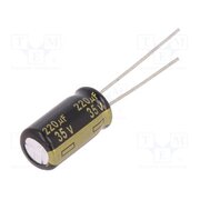 EEUFM1V221L Capacitor: electrolytic; low ESR; THT; 220uF; 35VDC; Ø8x15mm; ±20% OQrN984yEMdoGtTqEaNtP1HuYQnbvf98r06Xr3VGV2I