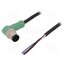 SAC-4P-M12MR/10,0-PVC Cable: for sensors/automation; M12; PIN: 4; angled; 10m; plug; 4A CRaqlW9wL_aYWie3SiC5RFK7mIpirtCJvjUMceDuS0w