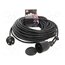 W-97017 Extension lead; 3G1mm2; 25m; rubber; black; Sockets no: 1; 10A gbGS_4tl4DX9lvwqupdaUAP5rEUfxDsrWuN2SuGBeqc