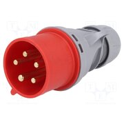 025-6TT Connector: AC supply 3-phase; plug; male; 32A; 400VAC; Turbo Shark SsajEu3ioWqzeOC9fQi7oEJV0J13FmsAA1pveSdSN88