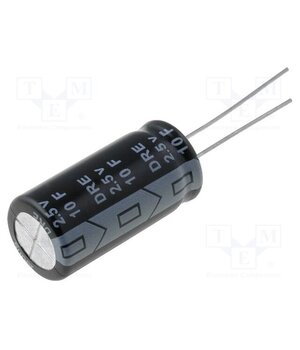 DRE10/2.5 Supercapacitor; THT; 10F; 2.5VDC; ±20%; Body dim: Ø12.5x25mm; EDLC H55JVKgGrsxJgKtRi0-_BjTQdbd9-HCjaKSiMeNRQdg