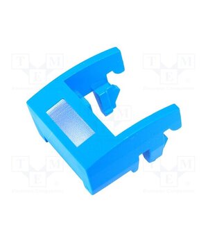 2B001 Bezel with window; blue; plastic 8sLYzPYDg4nZwy0iMZcqv6Gvlue7xbVmT6roEm4m5Y0
