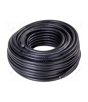 330.016.2 Protective tube; galvanised steel; black; Øint: 16.1mm; IP67 hTWRH4k0SvhyTXjQaXyETzW45xDjxU5OGoZbYYZVRN4
