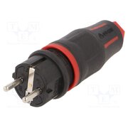 05721-SR Connector: AC supply; male; plug; 2P+PE; 250VAC; 16A; black; PIN: 3 nDwQKqHuhLai4ed65HEwG49oqloXZsnPBZoxXBYAuDo