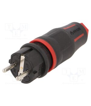 05721-SR Connector: AC supply; male; plug; 2P+PE; 250VAC; 16A; black; PIN: 3 nDwQKqHuhLai4ed65HEwG49oqloXZsnPBZoxXBYAuDo