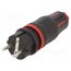 05721-SR Connector: AC supply; male; plug; 2P+PE; 250VAC; 16A; black; PIN: 3 nDwQKqHuhLai4ed65HEwG49oqloXZsnPBZoxXBYAuDo