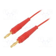 64.1025-15022 Test lead; 60VDC; 30VAC; 19A; banana plug 4mm,both sides; red NEZyVVkdF3cFcwJuTubDrhUr5HhGbkwF9LH4fxJD9RI