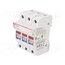 485191 Fuse holder; for DIN rail mounting; 30A; 600VAC; Poles: 3; IP20 XWUH35-QlQ180E_yjZi85dHtXeYwx_kcmHmMclDN18Q