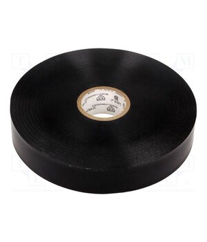 7000031344 Tape: electrical insulating; W: 19mm; L: 33m; Thk: 0.25mm; black DvvI1r6FjaFE6lNF-3lQLKVZpA9Eh-Xy-xXGa1Noc_o