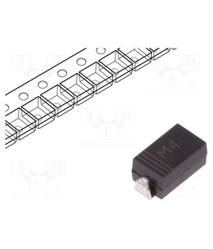 M4 Diode: rectifying; SMD; 400V; 1A; SMAJ; Ufmax: 1.1V; Ifsm: 30A jhToiDfmdhHxpZ-OYXzC120RGdKTXvxSzInW8LCbCY4