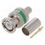 1694ABHD3 Connector: BNC; plug; male; straight; 75Ω; crimped; RG6; for cable ESarhxTPEWLtfwy3jHkMfQEnCS6CsFOWrMQJvixYexI