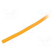 GRP1301/4 ORANGE 200 FT Braid; ØBraid : 6.35mm; polyester; orange; UL94V-0; incised gZoi4pS8cvTnSwtcfbU5Rk2-HAdsXwdlU82giMsWpok