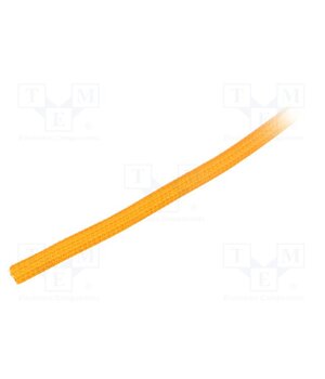 GRP1301/4 ORANGE 200 FT Braid; ØBraid : 6.35mm; polyester; orange; UL94V-0; incised gZoi4pS8cvTnSwtcfbU5Rk2-HAdsXwdlU82giMsWpok