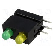 1801.8731 LED; in housing; 3mm; No.of diodes: 2; green/yellow; 20mA p1k20fPin2AqkY76H5OyTkuzs0ICKkT-EC_WV1AFBeI