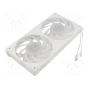 AK-FN112-WH Fan: DC; axial; 12VDC; 240x125x25mm; 37.5dBA; ball; 900÷2000rpm v8yQkk_1gY39X0Ovo3aFgCw54Sp5WK6Ec0wl0AP84pQ