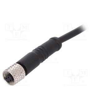 PXPPVC05FBF03ACL010PVC Connector: M5; plug; female; cables; PIN: 3; 1A; straight; IP67; 60V gtfSoBEdzGn4BA_LQwaGOZPzlyoY_JF1bj17SoBAQA0