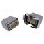 C14610E0109211 Connector: HDC; male + female; 19A; 500V; PIN: 10; 10+PE; size E10 LKOLCaAmrrj_Ltb01tkHZv_k_PFFMI7B7xYeqFdLeHE