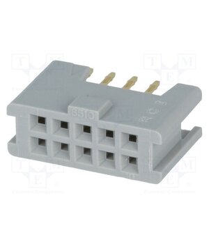 8510-4500PL Connector: IDC; socket; female; PIN: 10; straight; 3A; THT; 2.54mm U4s4B3LwfvSf6PUyLQ4-aaCLm2X__X88ChstntDnfRs