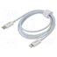 CATLYS-A02 Cable; Apple Lightning plug,USB C plug; 1m; white; 20W HEmorGD9o7w03QKh-plFkVsRO0rXINk0yl2qas5RiFI