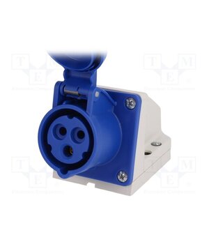 113-6K Connector: AC supply; socket; female; 16A; 230VAC; IEC 60309; IP44 FUVPn9y2hNkyy1BT8UpulanD5zF9dMrnIodznFcUcoY