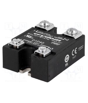 D1D40 Relay: solid state; Ucntrl: 3.5÷32VDC; 40A; 1÷100VDC; 1-DCL R3gfmR31-nXcednBmXyiqFWRV-ECA0KubZwMKEoG3rw
