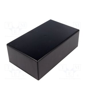 G1024B Enclosure: multipurpose; X: 95.5mm; Y: 157.8mm; Z: 53mm; ABS; black SQ6Du-bBY6fq2xdalrYrotPhSgBgZ-43Voh1GjuJ_XE