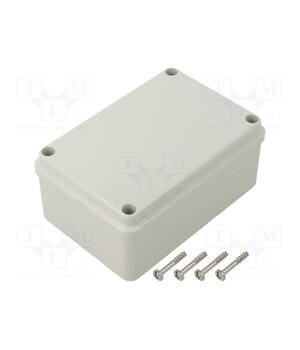 686.205 Enclosure: multipurpose; X: 86mm; Y: 128mm; Z: 58mm; SCABOX; grey TWEr4M14vxuRbADStlwEdvfWvMdWf4oD1NVXcAZrhEI